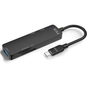 INCA ITPC-5T 4port Type-C Kart Okuyucu USB Çoklayıcı Hub