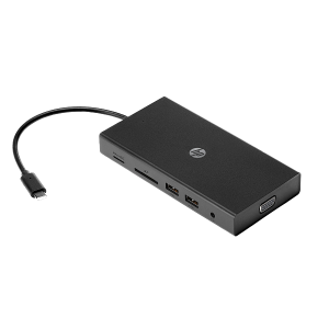 HP 1C1Y5AA 10port Type-C,Eth,HDMI,VGA,USB Gümüş Multiport Adapter