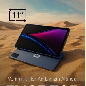 QUANTUM 11" 8-çekirdek 8GB RAM- 256GB- 5G LTE Android Tablet / ELISE T65