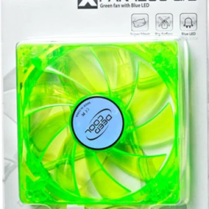 DEEPCOOL XFAN 120G/B Yeşil Şeffaf Gövde Mavi LED'li 120mm Kasa Fanı