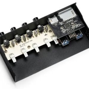 DEEPCOOL Rock Master V3.0 5.25" Ön Panel Analog Fan Kontrolcü ve Çoklu Kart Okuyucu