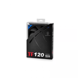 DEEPCOOL TF120 Mavi LED'li 120mm Kasa Fanı (Siyah Gövde / Mavi Çift Kanatlı Fan)