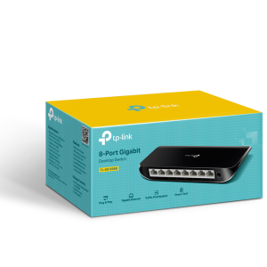 TP-LINK 8port Gigabit Yönetilemez Switch TL-SG1008D