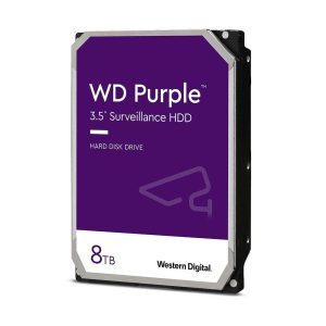 WD 3.5" 8TB PURPLE WD85PURZ 5640 RPM 256MB SATA-3 Güvenlik Diski