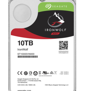 SEAGATE 3.5 10TB IRONWOLF ST10000VN000 256MB 7200RPM SATA-3 NAS Diski