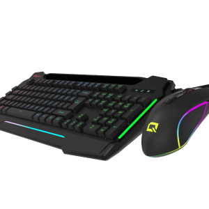 QUANTUM DualStrike Kablolu USB Q Trk RGB Gamıng Klavye -  Mouse Set
