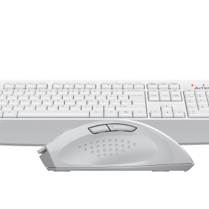 A4TECH FG2500S PLUS Kablosuz Q Trk Beyaz Klavye - Mouse Set