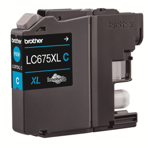 BROTHER LC675XLC Mavi (Cyan) Yüksek Kapasiteli Mürekkep Kartuşu (1.200 Sayfa)