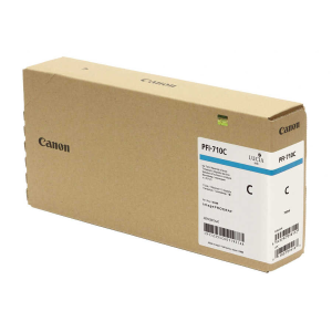 CANON 2355C001 PFI-710 C 700ml Orijinal Mavi (Cyan) Plotter Mürekkep Kartuşu