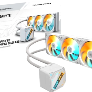 GIGABYTE 360MM GAMING 360 ICE ARGB AM5-1851p Sıvı Soğutmalı İşlemci Fanı Bayaz