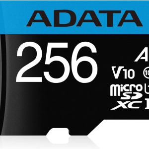 Adata 256GB Premier 100MB/S CLASS10 A1 Adaptörlü MicroSDXC Hafıza Kartı AUSDX256GUICL10A1-RA1