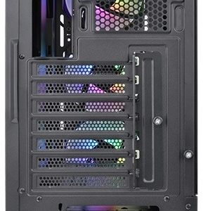 THERMALTAKE 650W 80+ View 200 TG CA-3X3-65M1WE-00 4-ARGB Fanlı Gaming Mid-Tower PC Kasası
