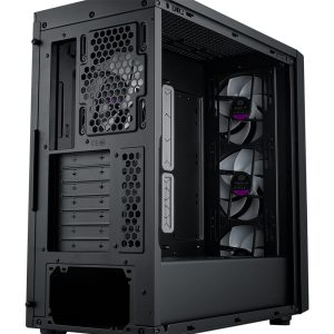 COOLERMASTER MASTERBOX 600 TG MB600-KGNN-S00 3-14CM RGB Fanlı Gaming EATX PC Kasası