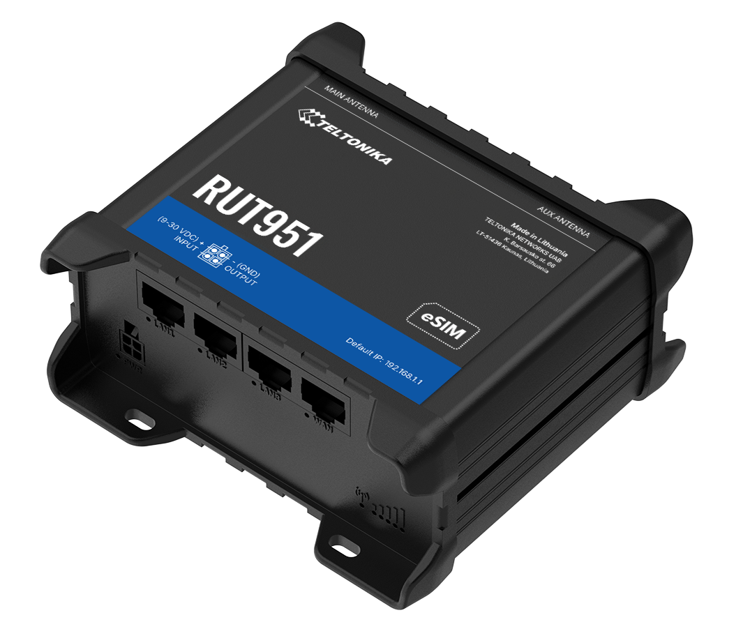 TELTONIKA RUT951 2.4ghz Ev Ofis Tipi 4G/5G LTE Router - Görsel 3