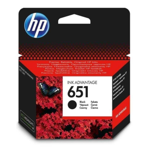 HP C2P10A No 651 600 Sayfa Siyah Mürekkep Kartuşu