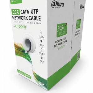 DAHUA 305metre 23AWG Siyah CCA CAT6 PFM922I-6UN-C