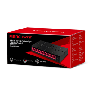 MERUCYS 8port Gigabit Yönetilemez Switch MS108G