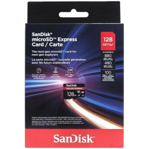 SANDISK 128GB EXPRESS SDSQXFN-128G-GN4NN U3 A1 480MB/s microSD Hafıza Kartı