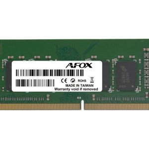 AFOX 8GB DDR4 3200MHZ CL22 NOTEBOOK RAM / VALUE AFSD48PH1P