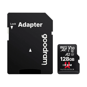 GOODRAM 128GB IRDM IR-M2AA-1280R12 U3 A2 170MB/s micro SD Hafıza Kartı