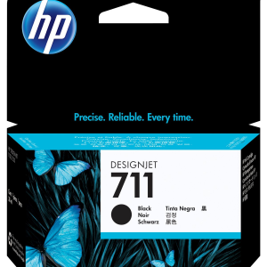 HP 711 CZ129A Siyah DesignJet Orijinal Mürekkep Kartuşu
