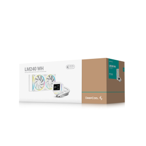 DEEPCOOL 240MM LM240-WH ARGB AM5-1851p Sıvı Soğutmalı İşlemci Fanı Beyaz
