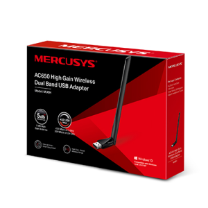 MERCUSYS MU6H WIFI5 AC650 Çift Bant Kablosuz Ağ Adaptörü