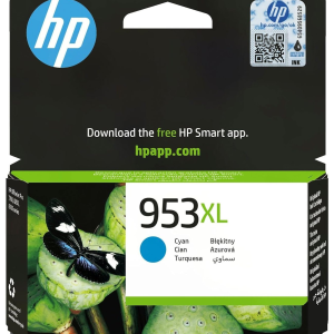HP 953XL F6U16A Mavi (Cyan) Orijinal Yüksek Kapasiteli Mürekkep Kartuşu 1.450 Sayfa