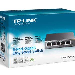 TP-LINK 5port Gigabit Yönetilebilir Switch TL-SG105E