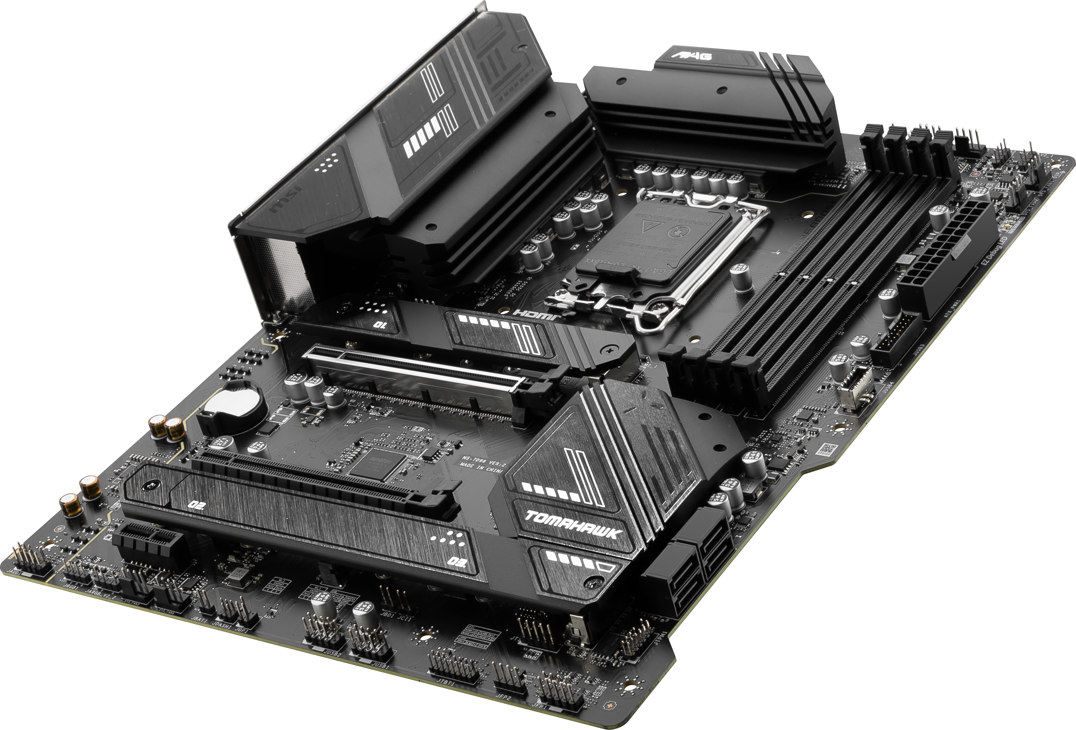 MSI MAG B760 TOMAHAWK WIFI6E DDR5 HDMI-DP TYPEC PCIE 4.0 1700p ATX - Görsel 3