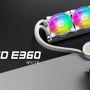 MSI 360mm MAG CORELIQUID E360 WHITE ARGB AM5-1851p Sıvı Soğutmalı İşlemci Fanı Beyaz