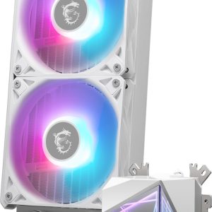MSI 240mm MAG CORELIQUID I240 WHITE ARGB AM5-1851p Sıvı Soğutmalı İşlemci Fanı Beyaz