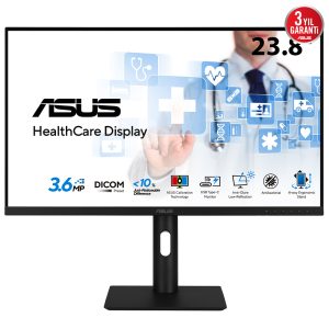 ASUS 23.8" IPS HA2441A 5MS HDMI-DP TYPEC Pivot Sağlık Monirtörü 2560x1440
