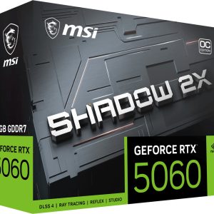 MSI 8GB RTX5060 8G SHADOW 2X OC MAX GDDR7 128bit HDMI-DP PCIE 5.0