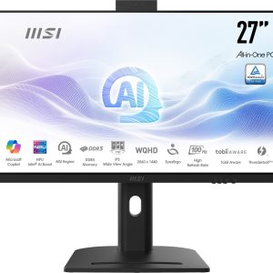 MSI AIO 27" ULTRA 5 125H-16GB DDR5 RAM-512GB NVME-FDOS / MODERN AM273Q AI 1UM-421EU
