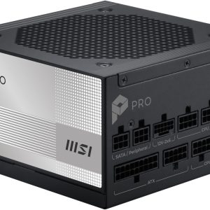 MSI 850w 80+ Platinum PRO A850PL PCIE5 Tam Modüler Power Supply