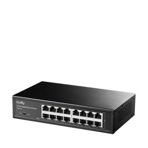CUDY 16port Gigabit Yönetilemez Switch Metal Kasa GS1016