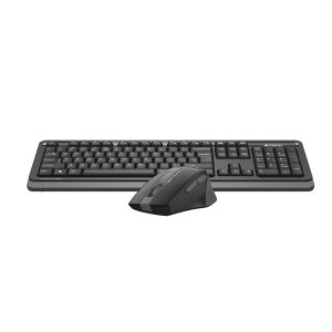 A4TECH FG1035 Kablosuz Q Trk Siyah/Gri Klavye - Mouse Set