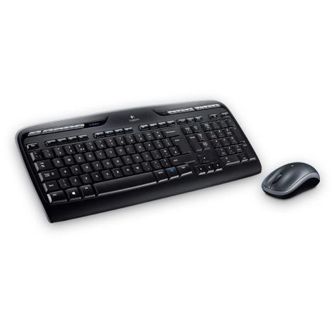 LOGITECH MK330 Kablosuz Q Trk Siyah Klavye - Mouse Set (920-003988) - Görsel 3
