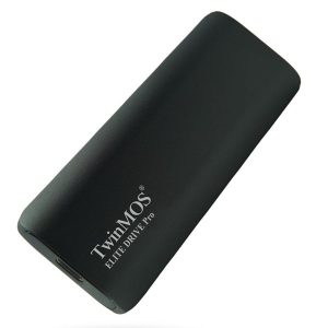 TWINMOS 2TB SSD ELITE DRIVE PRO PSSD2TBEDP Type-C Harici Disk Siyah