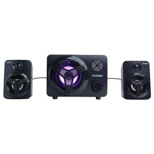 DARK SP-215 2+1 3.5mm Stereo Jak Siyah 12w RMS Multimedia Hoparlör