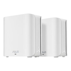ASUS ZENWIFI7 BD4-W-2  WIFI7 BE3600 Dual Band Mesh Router 2-li set Beyaz