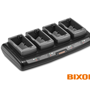 BIXOLON PQC-R300/STD SPP-R310 / SPP-L310 Uyumlu 4'lü Pil Şarj Ünitesi Adaptör Dahil